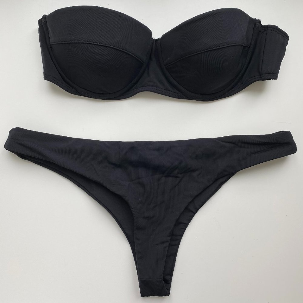 Mara Hoffman black bikini